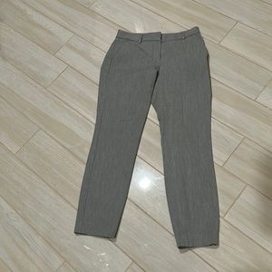 Gray Ankle length slacks